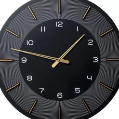 KARE Design Wanduhr Lio Schwarz O60- Uhren