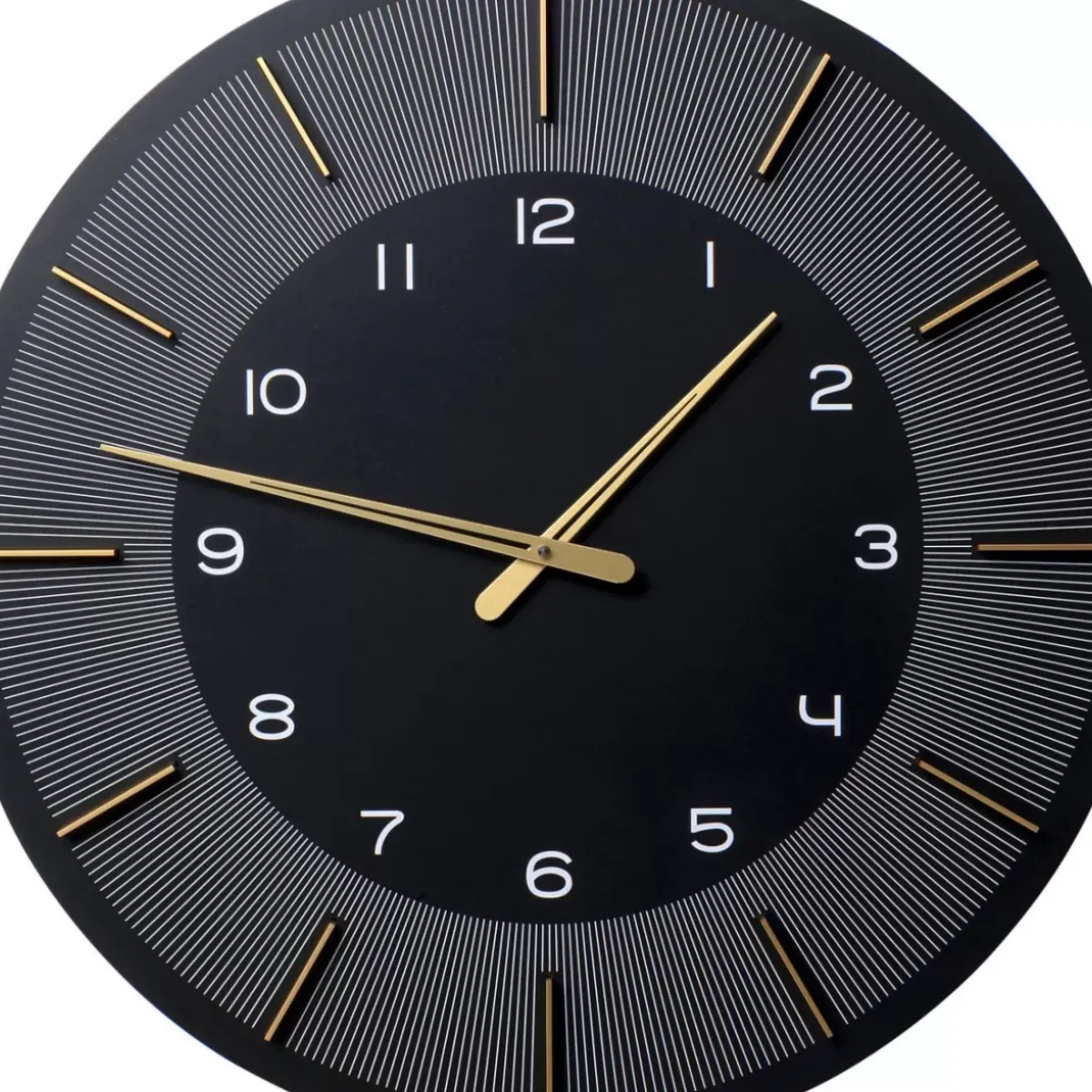 KARE Design Wanduhr Lio Schwarz O60- Uhren