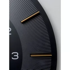 KARE Design Wanduhr Lio Schwarz O60- Uhren