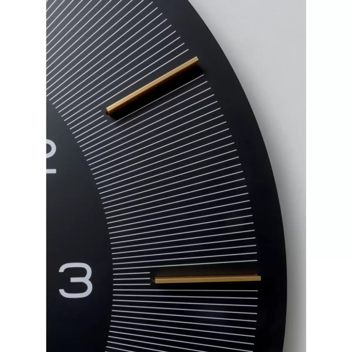 KARE Design Wanduhr Lio Schwarz O60- Uhren