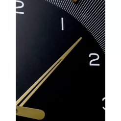 KARE Design Wanduhr Lio Schwarz O60- Uhren