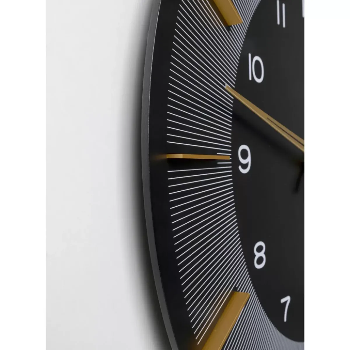 KARE Design Wanduhr Lio Schwarz O60- Uhren