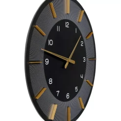 KARE Design Wanduhr Lio Schwarz O60- Uhren