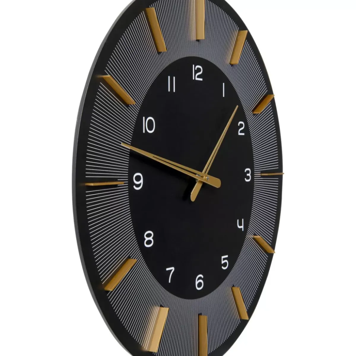 KARE Design Wanduhr Lio Schwarz O60- Uhren