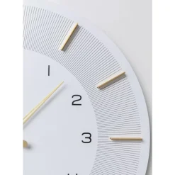 KARE Design Wanduhr Lio Weis O60- Uhren