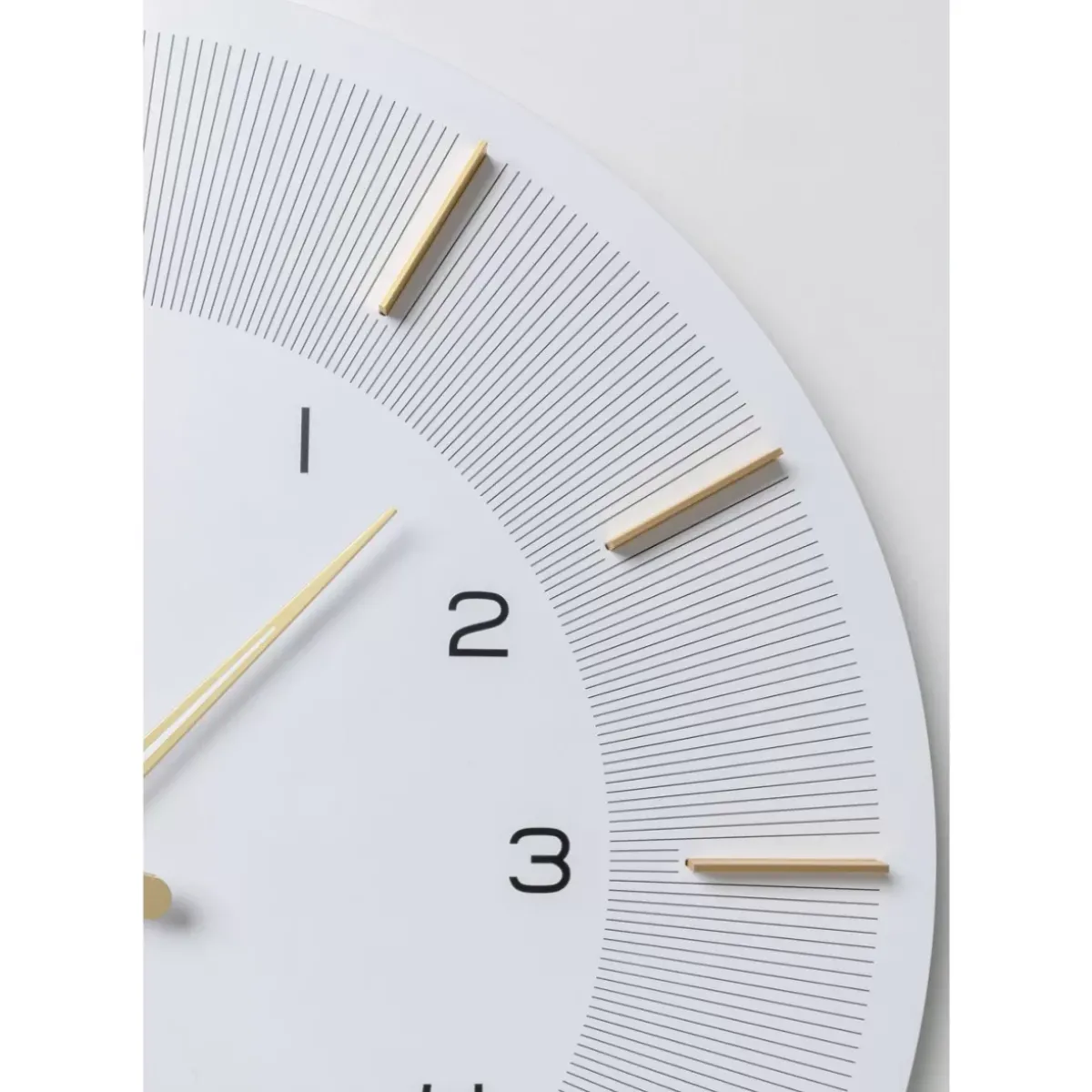 KARE Design Wanduhr Lio Weis O60- Uhren