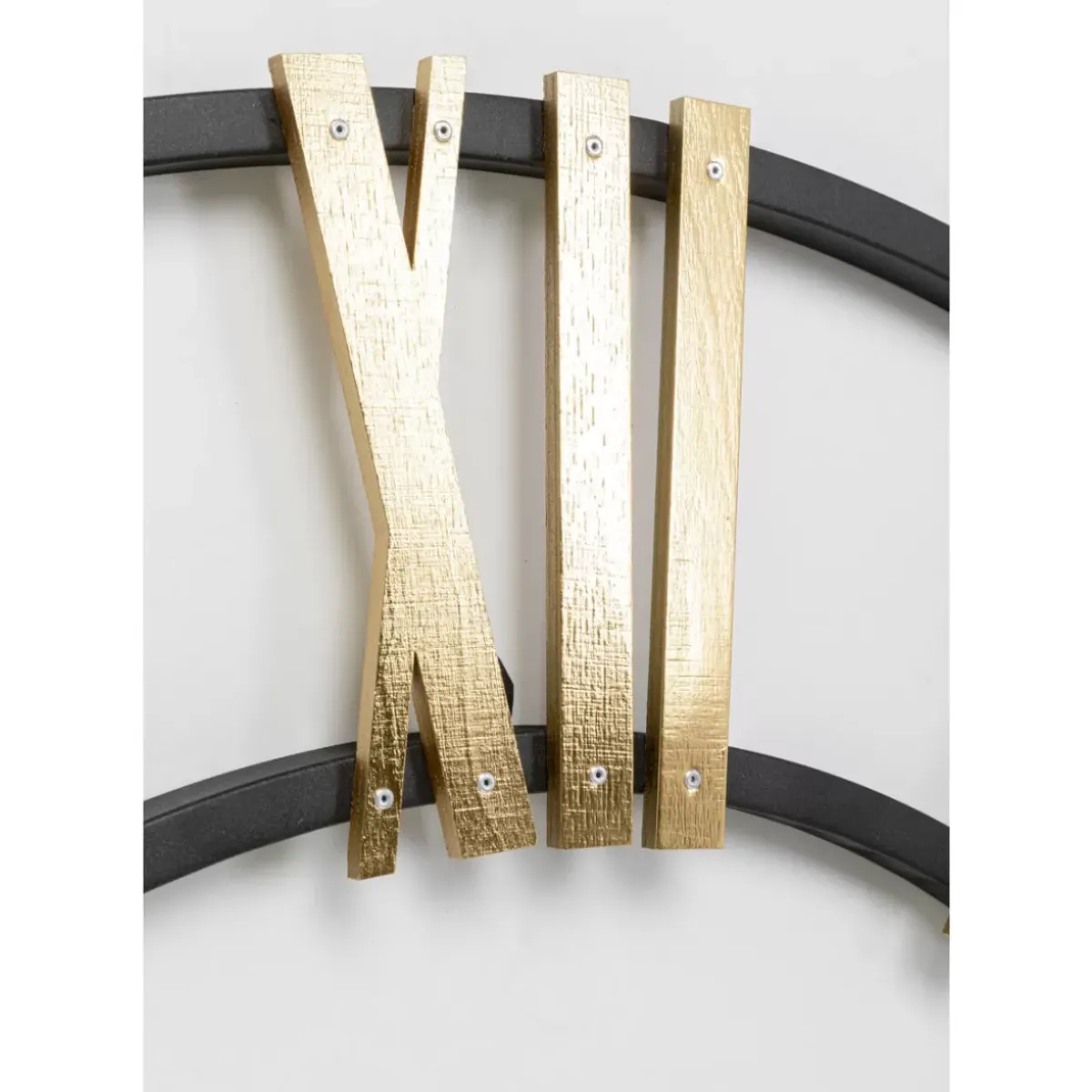 KARE Design Wanduhr Nevio Brass O95Cm- Uhren