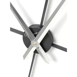 KARE Design Wanduhr Nevio Silber O95Cm- Uhren