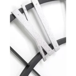 KARE Design Wanduhr Nevio Silber O95Cm- Uhren