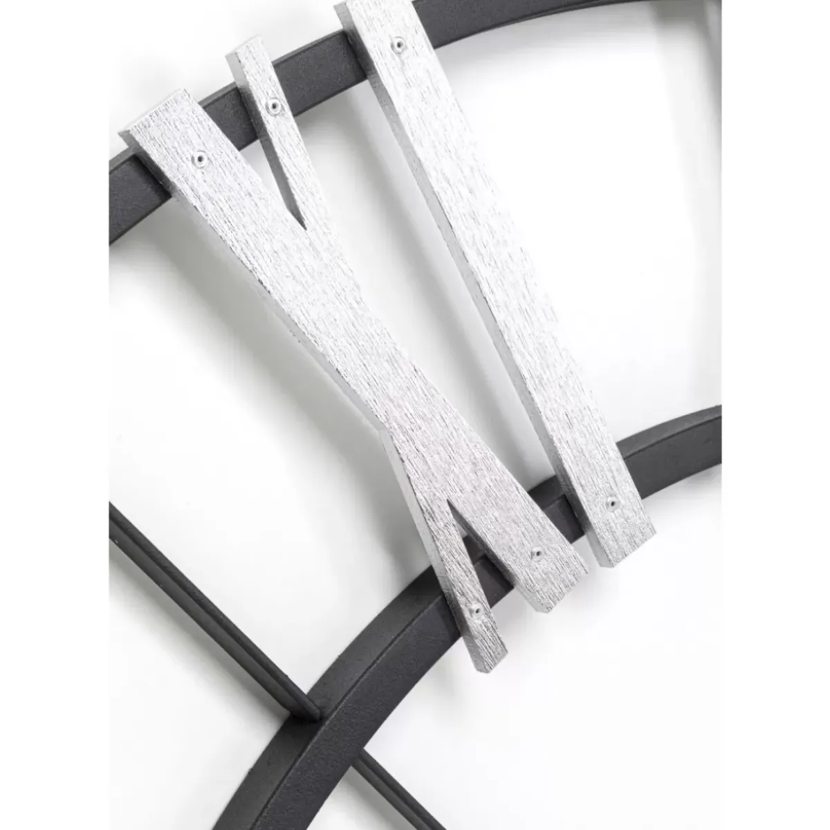 KARE Design Wanduhr Nevio Silber O95Cm- Uhren