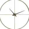KARE Design Wanduhr Simple Pure Brass O95Cm- Uhren
