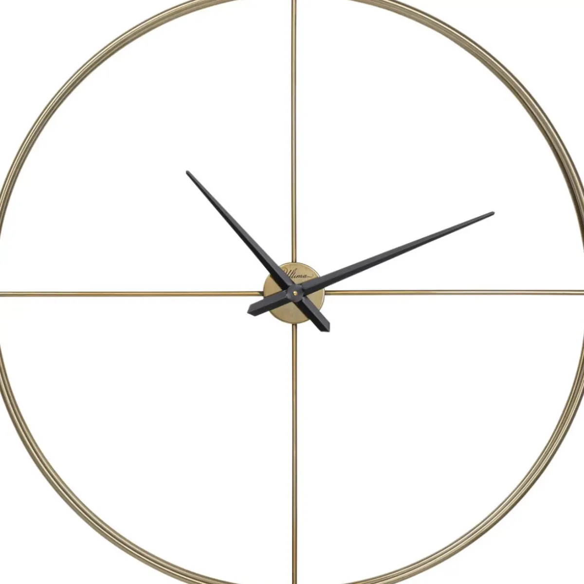 KARE Design Wanduhr Simple Pure Brass O95Cm- Uhren