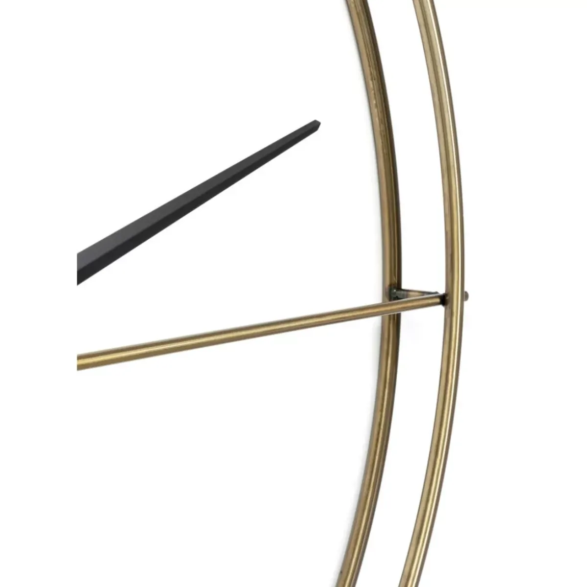 KARE Design Wanduhr Simple Pure Brass O95Cm- Uhren