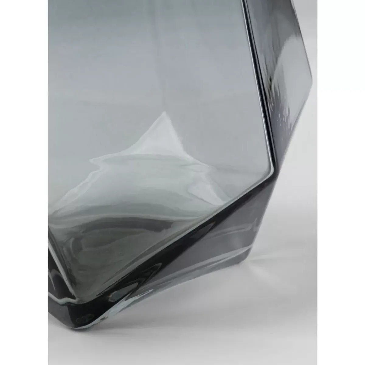 KARE Design Wasserglas Diamond Smoke- Geschirr & Tischaccessoires