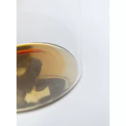 KARE Design Wasserglas Electra Gold 11Cm- Geschirr & Tischaccessoires