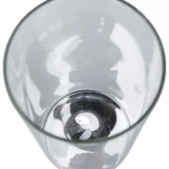 KARE Design Wasserglas Electra Silber 15Cm- Geschirr & Tischaccessoires