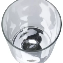 KARE Design Wasserglas Electra Silber 11Cm- Geschirr & Tischaccessoires