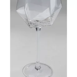 KARE Design Weinglas Diamond Gold Rim- Geschirr & Tischaccessoires