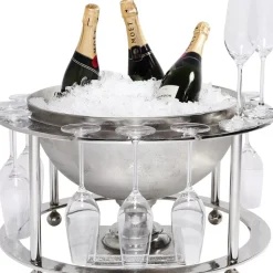 KARE Design Weinkuhler Champagne Time (2-Tlg)- Geschirr & Tischaccessoires