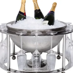 KARE Design Weinkuhler Champagne Time (2-Tlg)- Geschirr & Tischaccessoires
