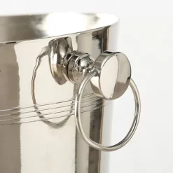 KARE Design Weinkuhler Pillar Silber- Geschirr & Tischaccessoires