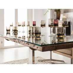 KARE Design Weisweinglas Innocent Smoke- Geschirr & Tischaccessoires