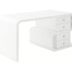 KARE Design White Club Schreibtisch Snake 150X70Cm- Tische