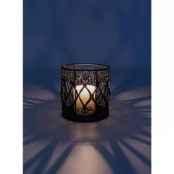 KARE Design Windlicht Hayat Schwarz 15Cm- Kerzenständer & Laternen