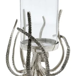 KARE Design Windlicht Octopus Hurricane 28Cm- Kerzenständer & Laternen