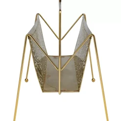 KARE Design Zeitungsständer Basket Gold Klein- Zeitungsständer