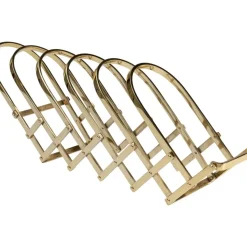 KARE Design Zeitungsständer Flex Gold- Zeitungsständer